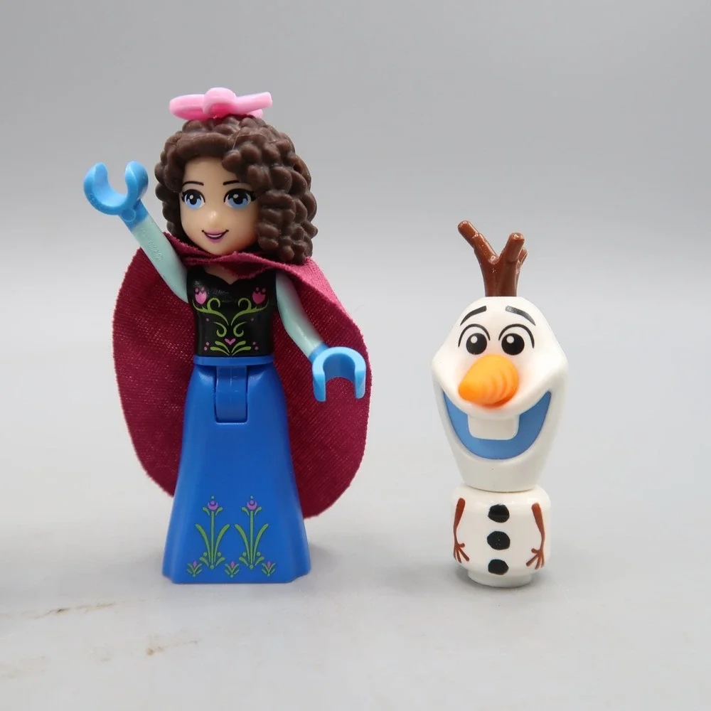 LEGO Friends Disney Frozen Minifigures Anna Olaf Encanto Antonio Madrigal Lot